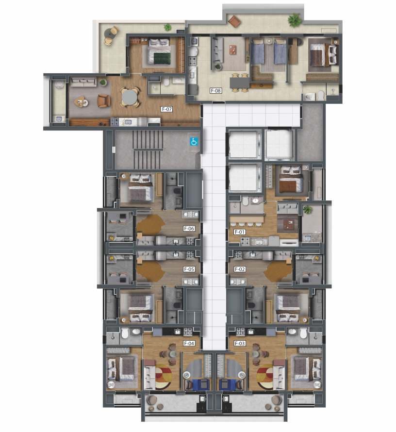 Planta 3 — Feel Saúde - Residencial