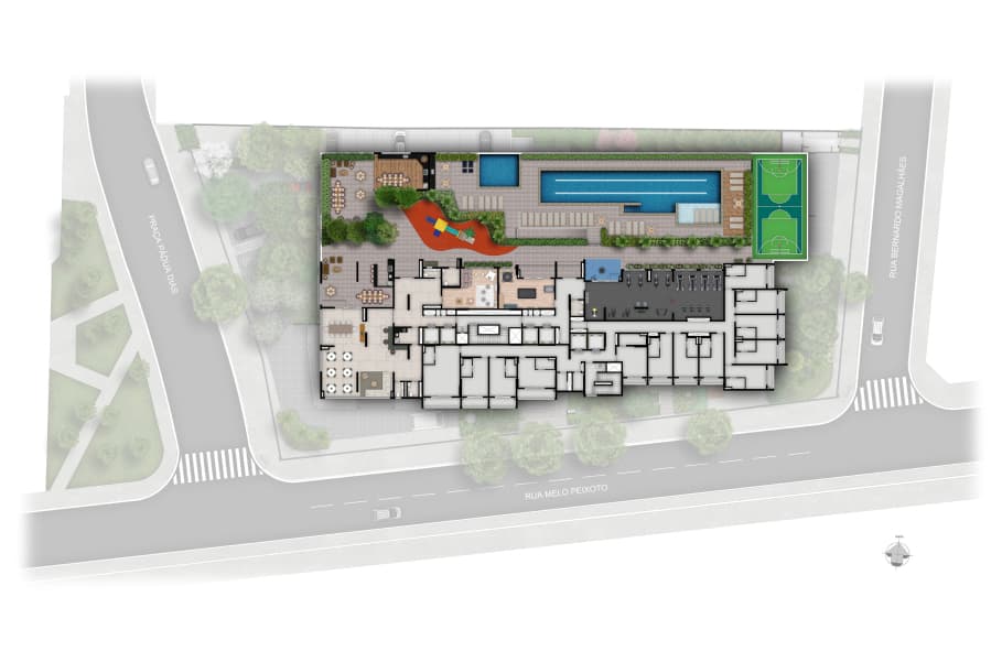 Planta 1 — Vista Tatuapé - Residencial