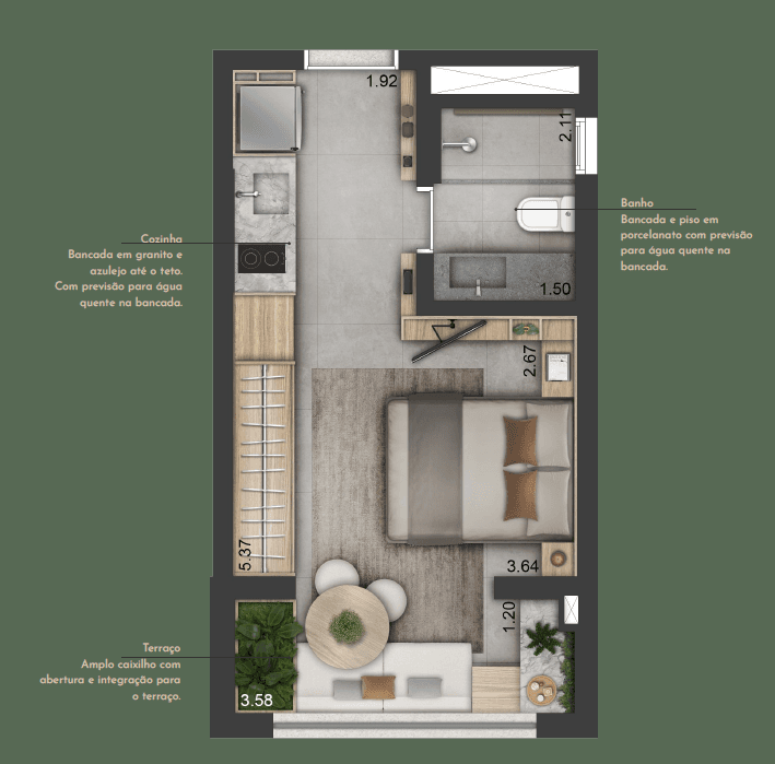 Planta 1 — Reffugio 359 - NR