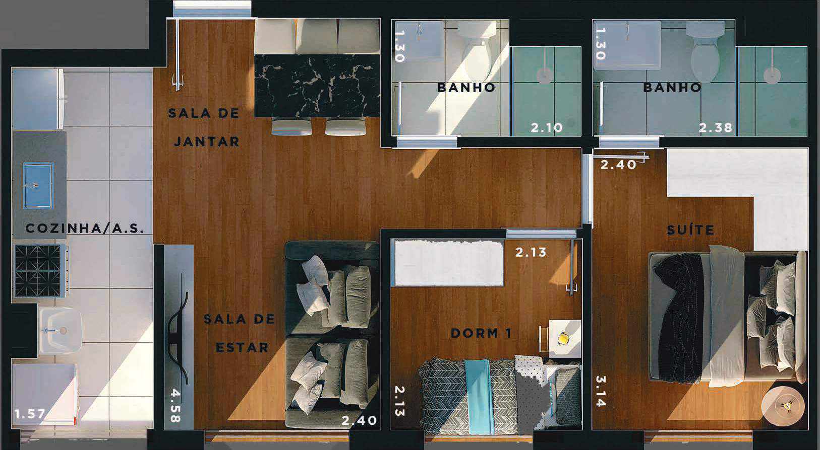 Planta 3 — Season Tucuruvi