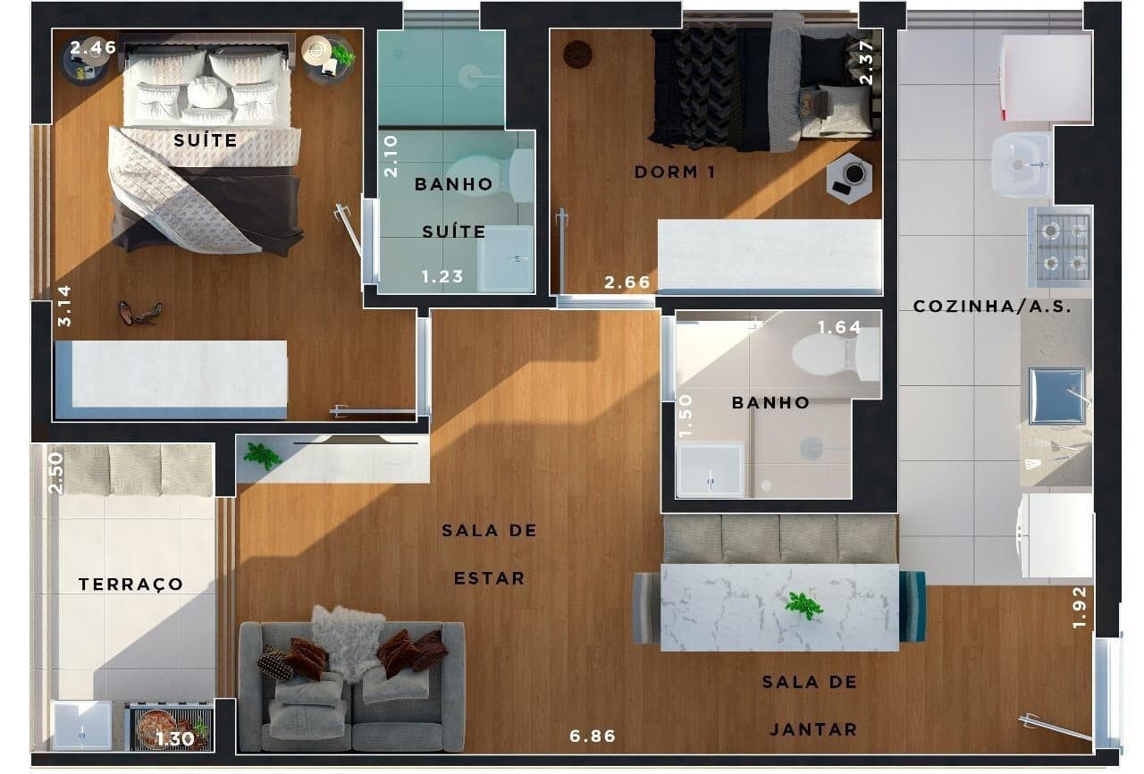 Planta 2 — Season Tucuruvi