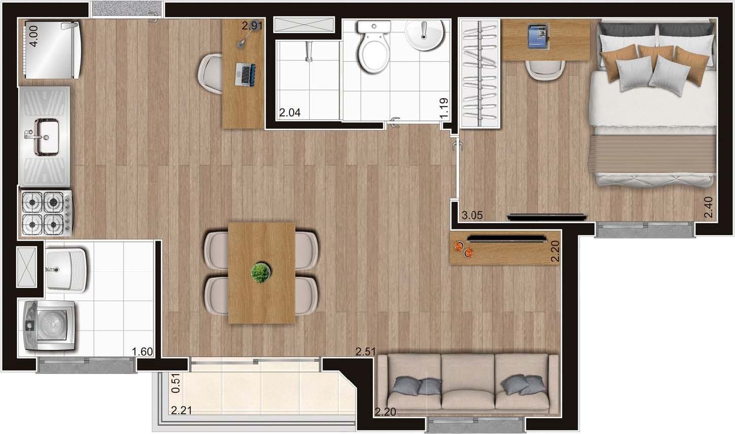 Planta 5 — Hype Style - Residencial