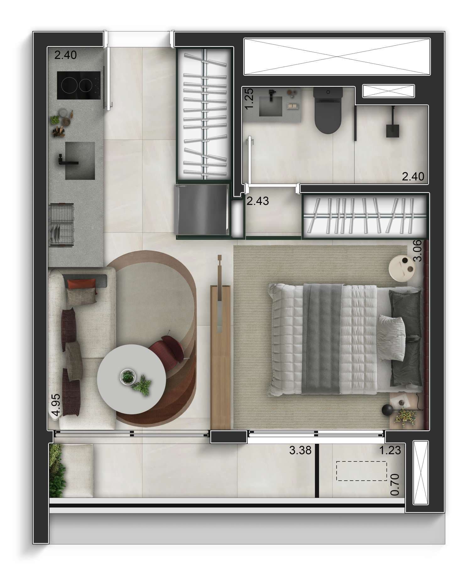 Planta 5 — Ultra Frei Caneca - Residencial