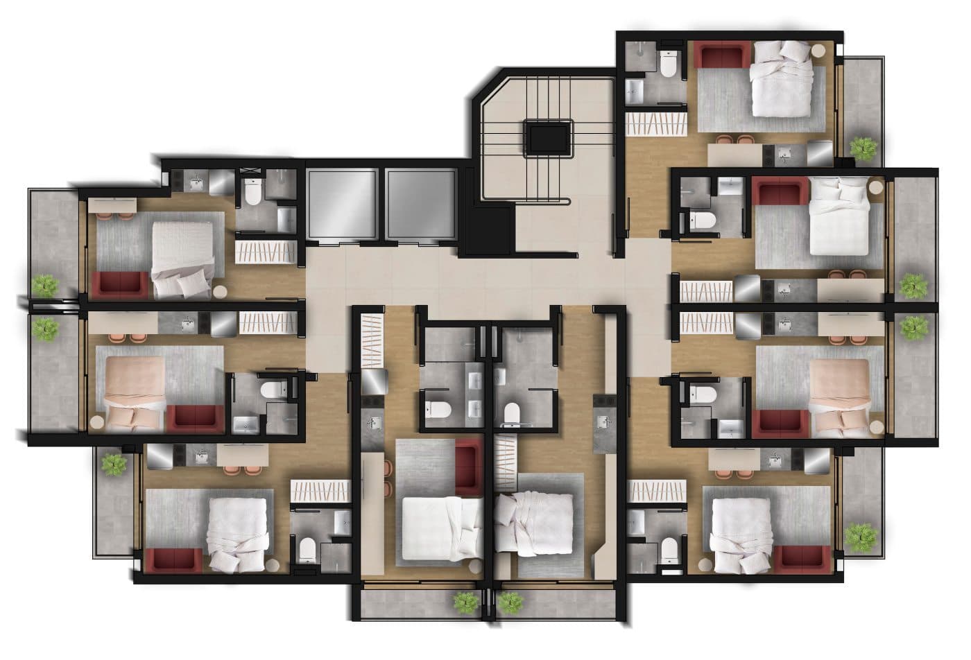 Planta 3 — Stella Marina - Residencial