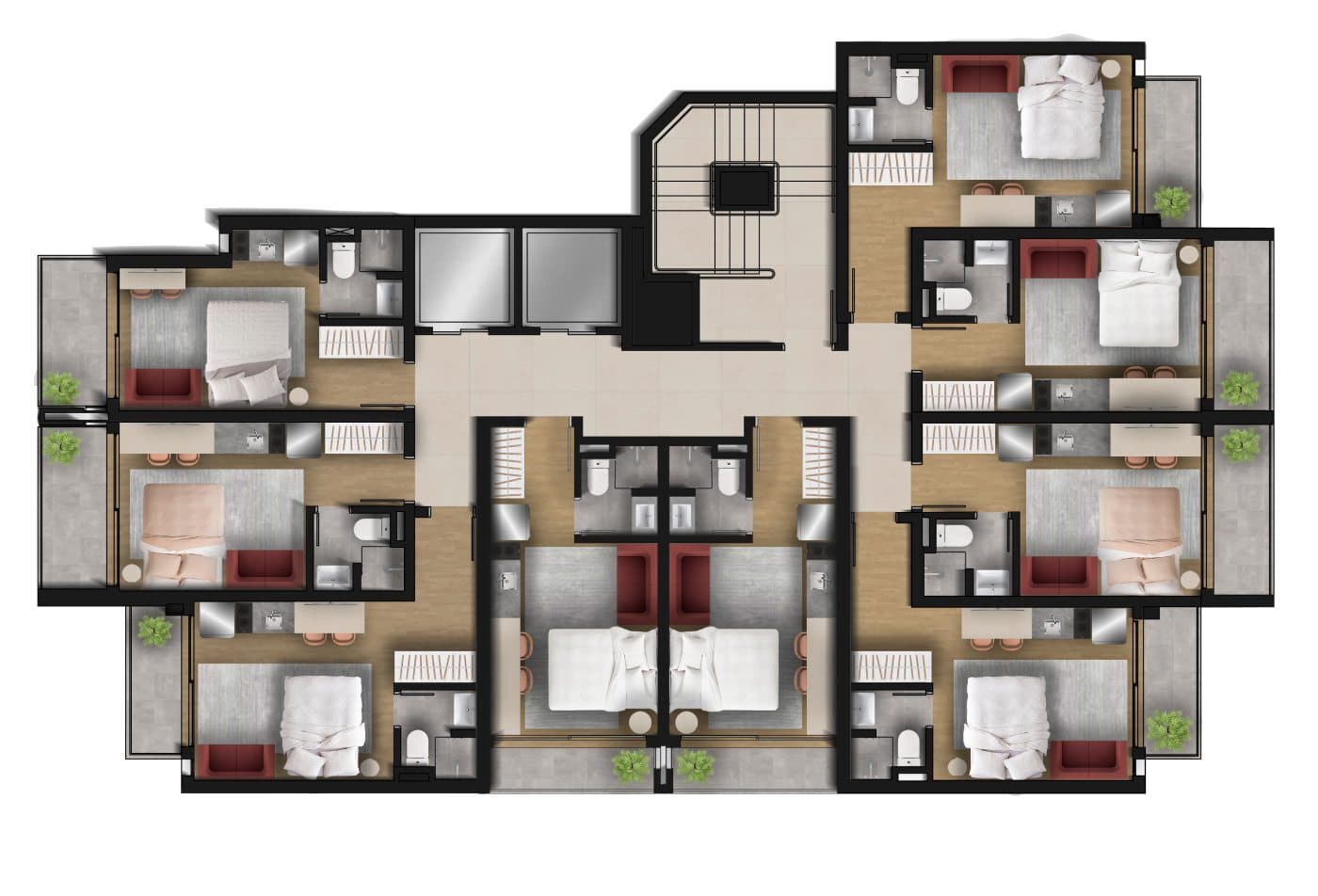 Planta 5 — Stella Marina - Residencial