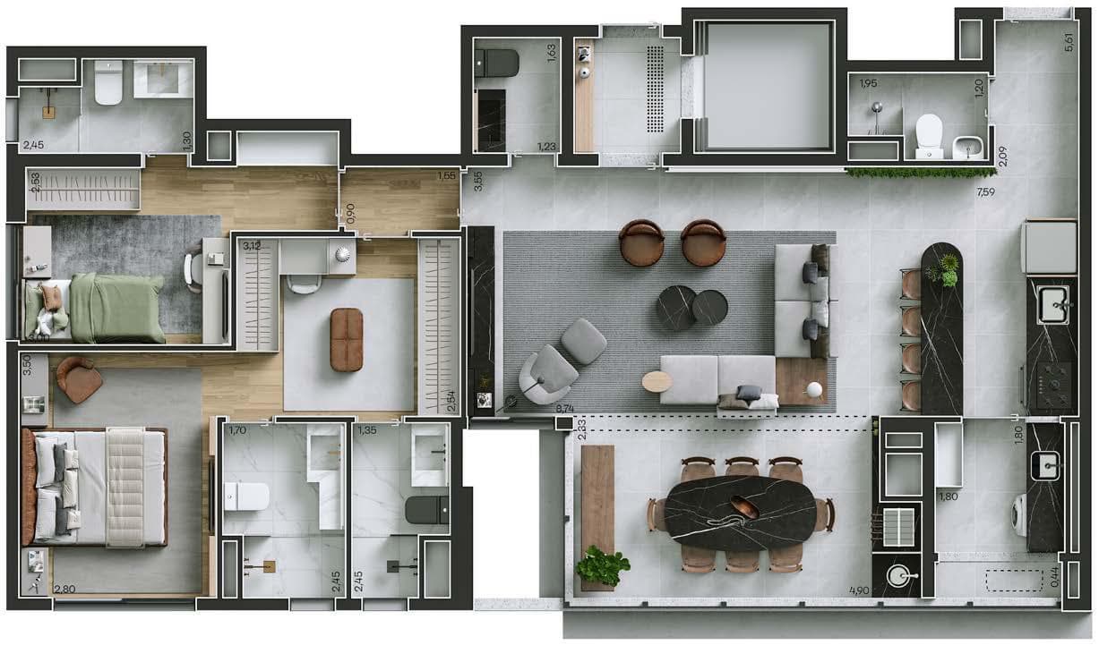 Planta 4 — Legí Perdizes - Residencial