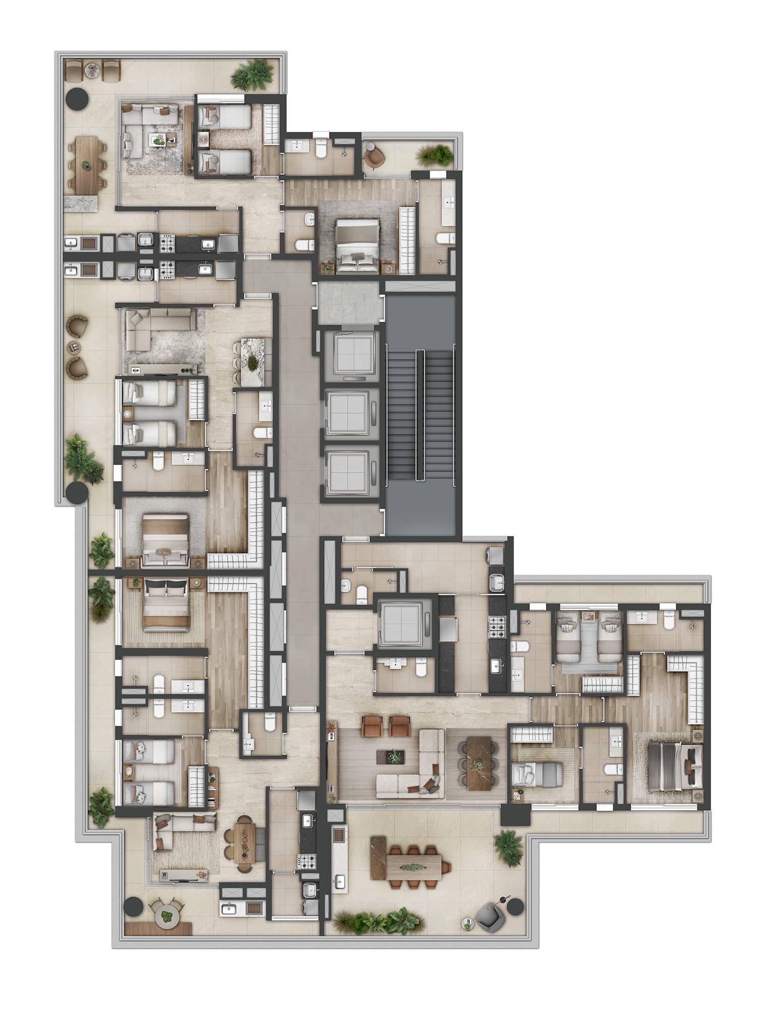 Planta 3 — Platz450 - Residencial