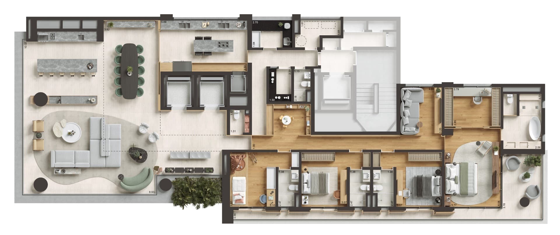 Planta 3 — Beatriz Alto de Pinheiros