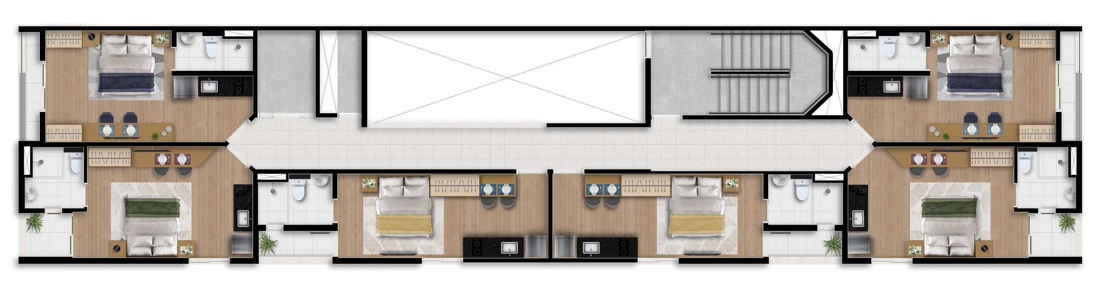 Planta 2 — Jardim - Residencial