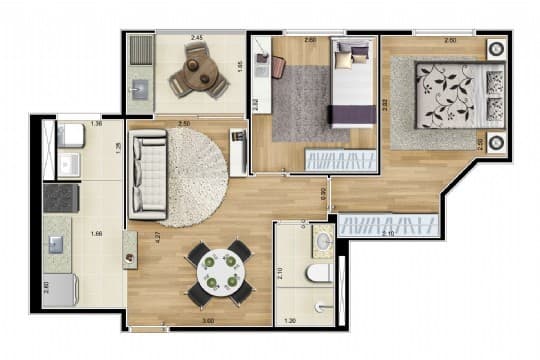Planta 3 — Piemonte
