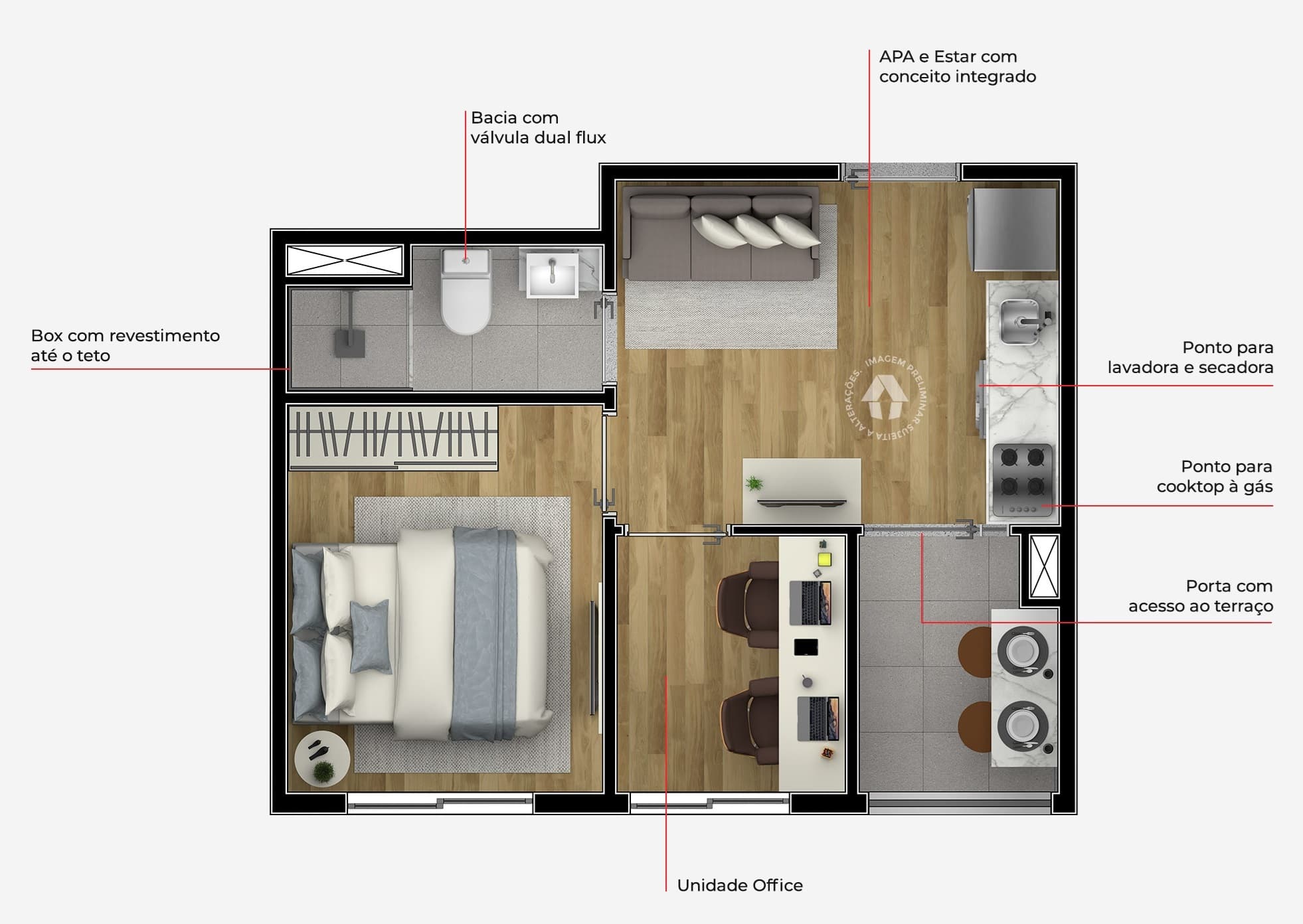 Planta 3 — Metrocasa Artur Alvim - NR