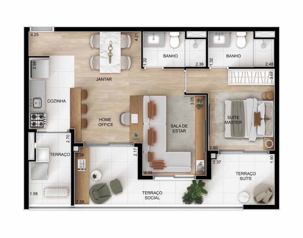 Planta 4 — Ypy Alto do Ipiranga