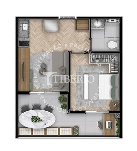 Planta 3 — Link Alto da Boa Vista - Residencial