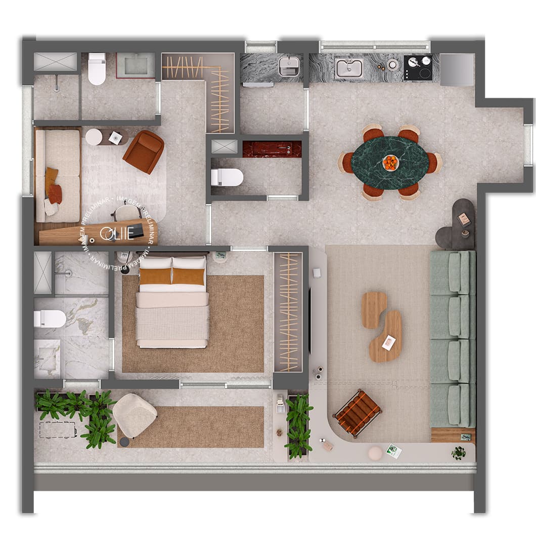Planta 4 — Oliie 117 - Residencial