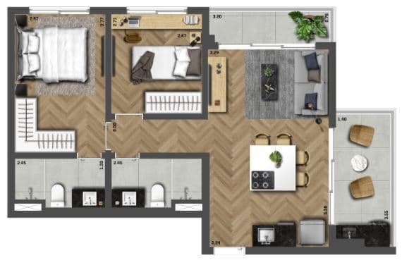 Planta 3 — ON Jurupis