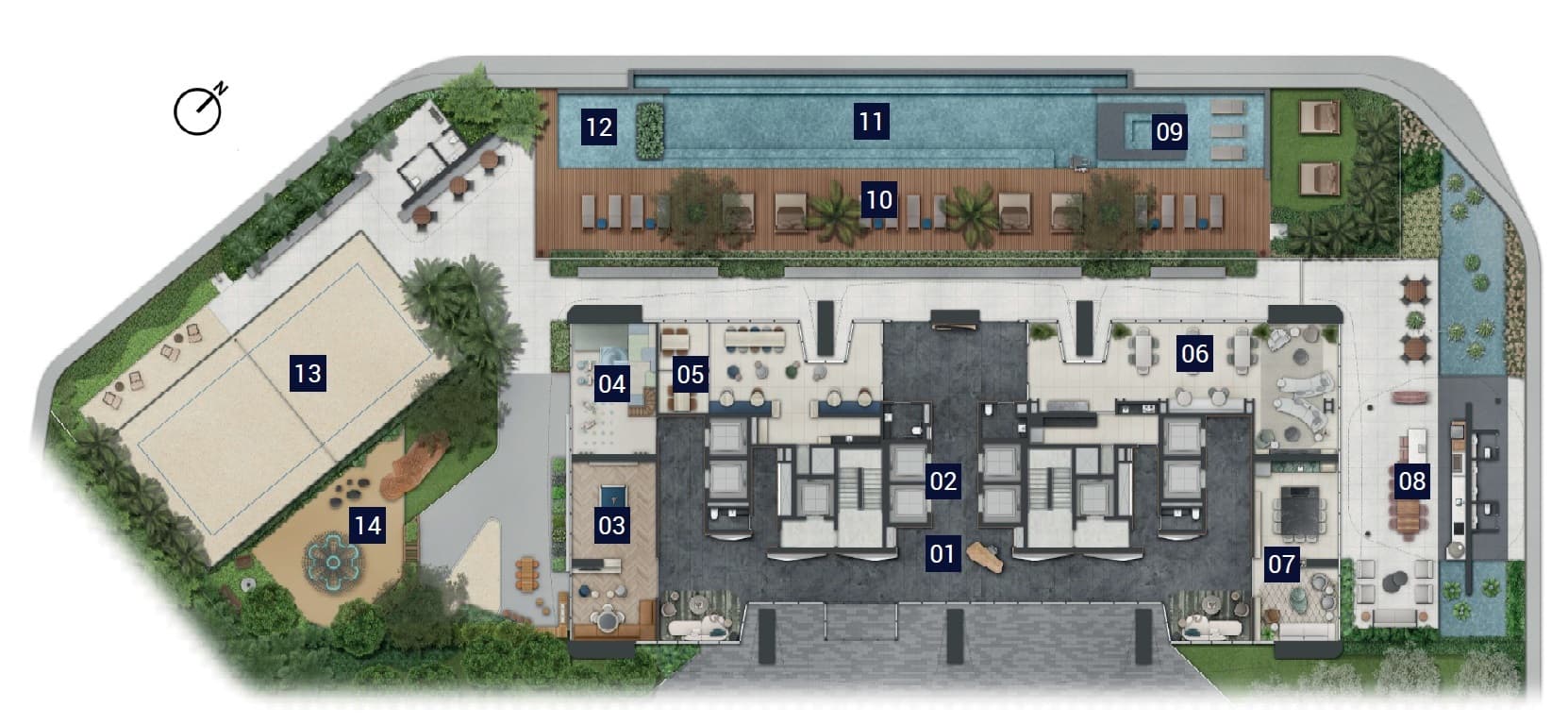 Planta 3 — Parque Global PG Residences