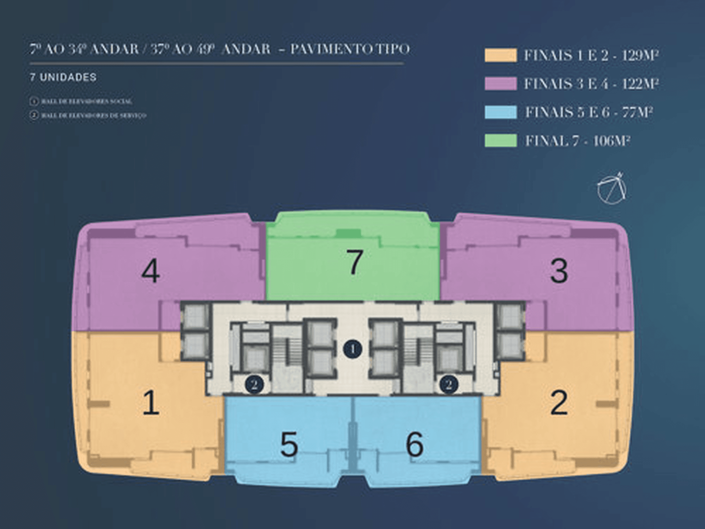 Planta 5 — Parque Global PG Residences