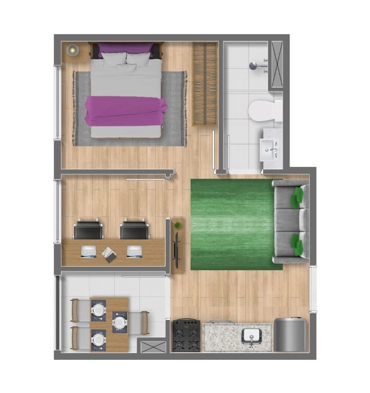 Planta 4 — Park Tatuapé - Residencial