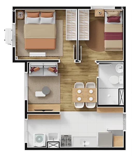 Planta 4 — HM Smart Zike Tuma