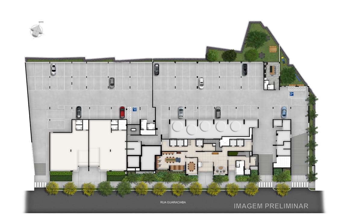 Planta 2 — Vitrine Tatuapé Condomínio Clube - Residencial