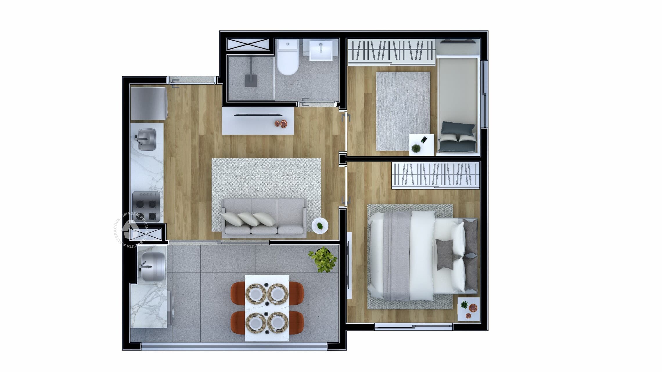 Planta 4 — Metrocasa Estação João Paulo I - Residencial