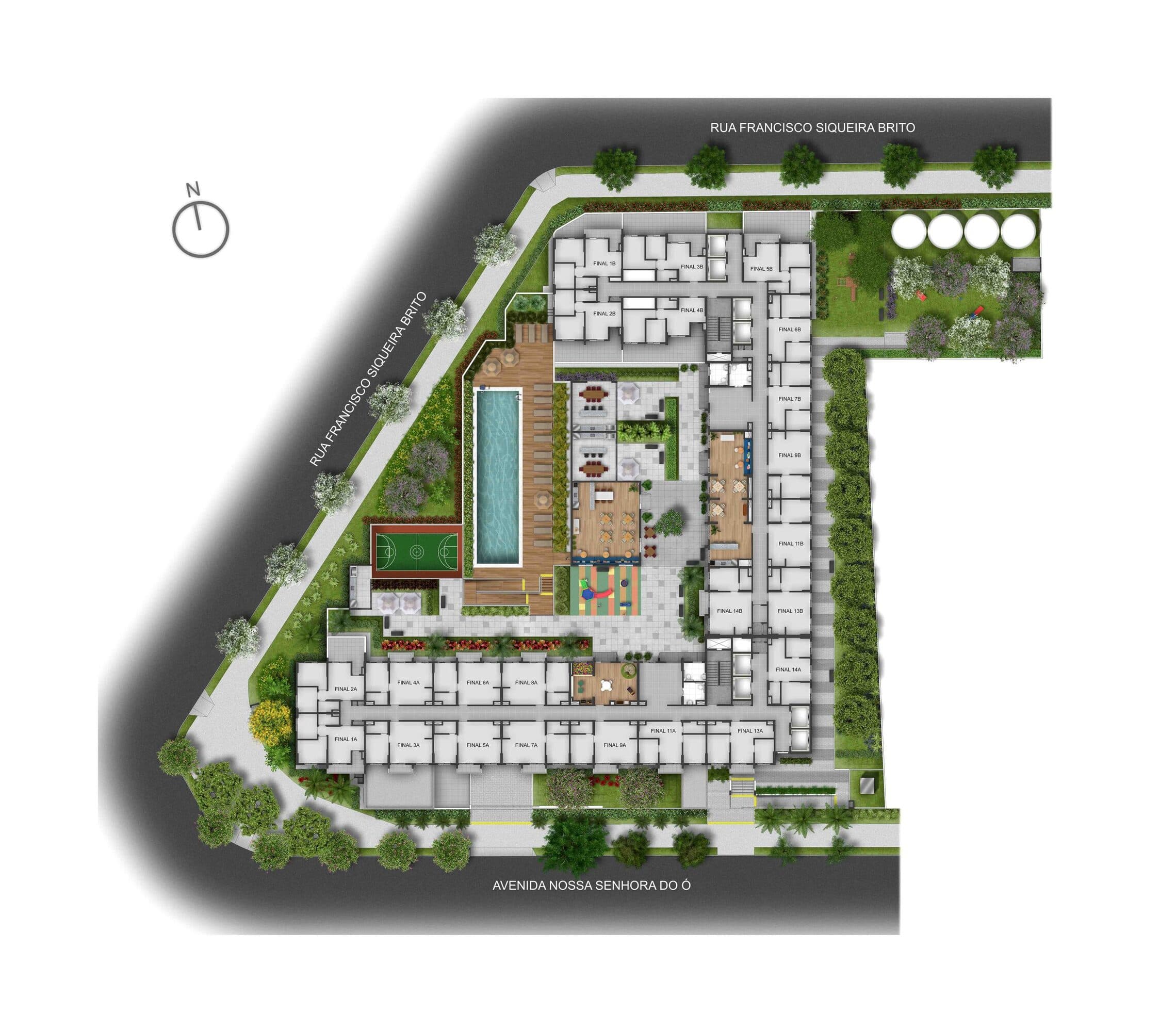 Planta 1 — Vibra Estação Freguesia