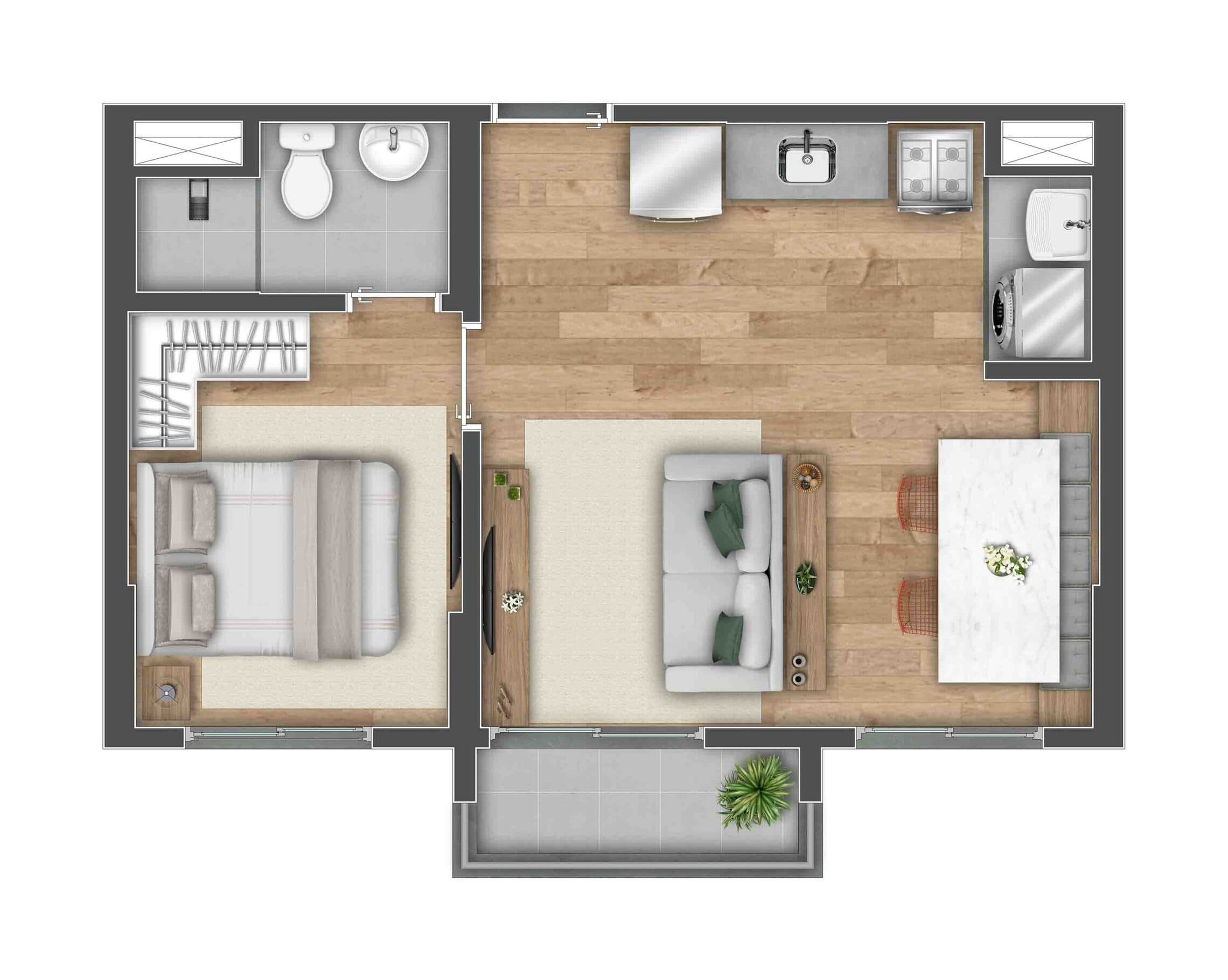 Planta 3 — Vibra Estação Freguesia