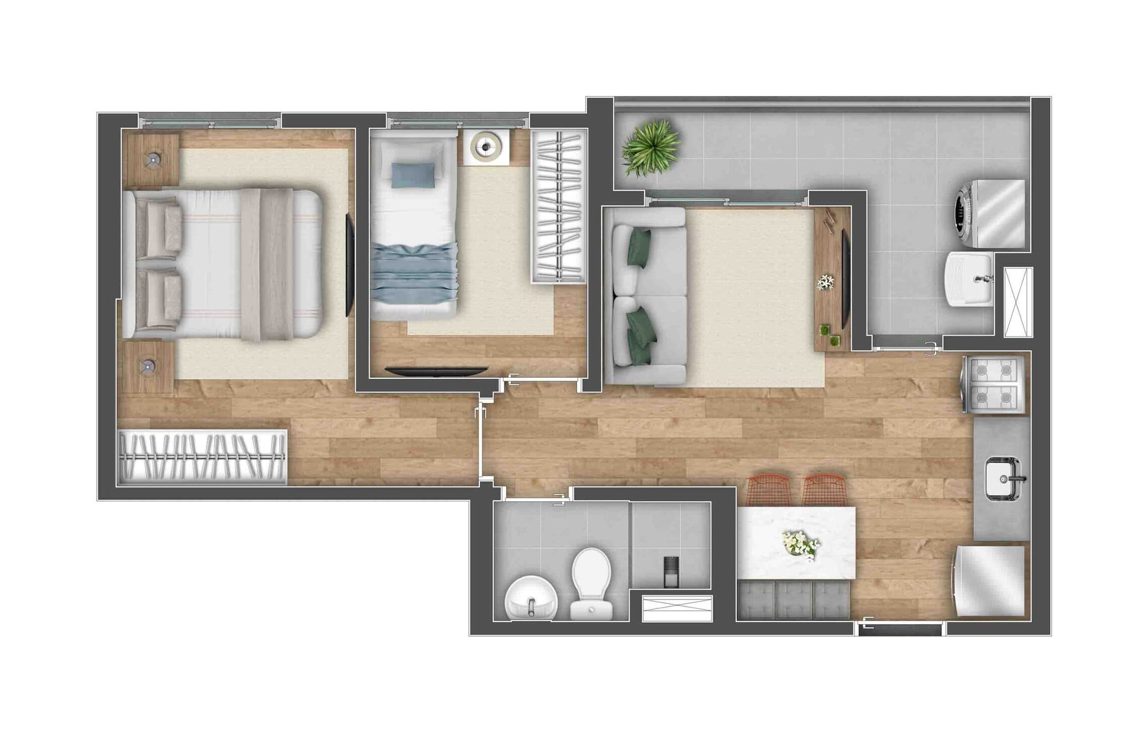 Planta 4 — Vibra Estação Freguesia