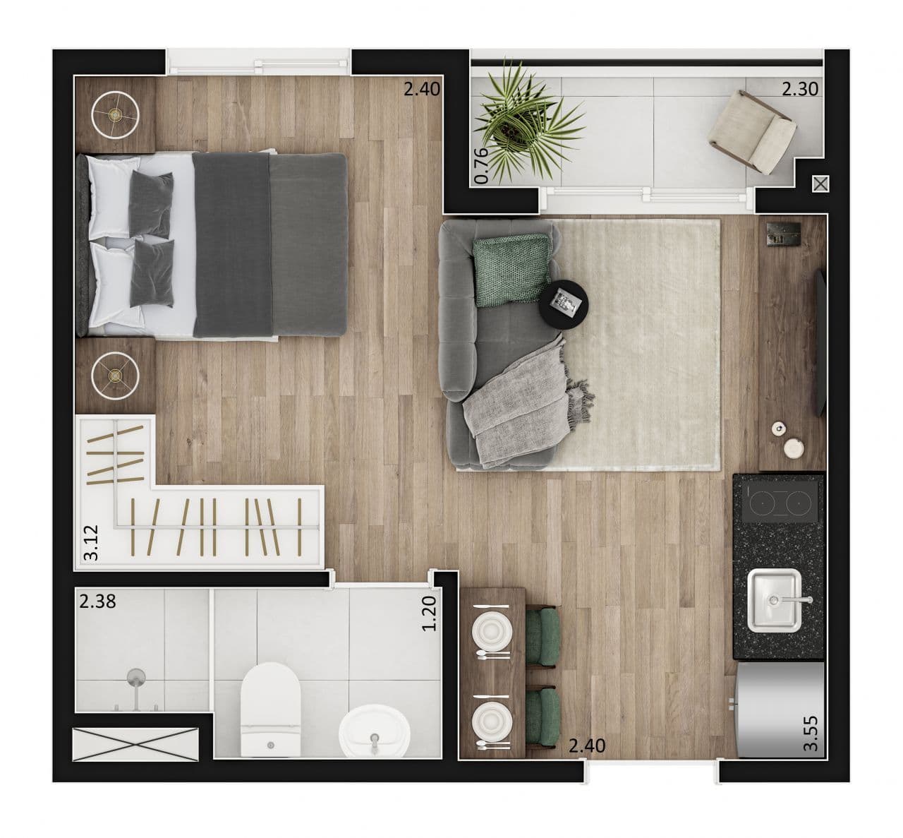 Planta 5 — Vinx Connect Paulista - Residencial