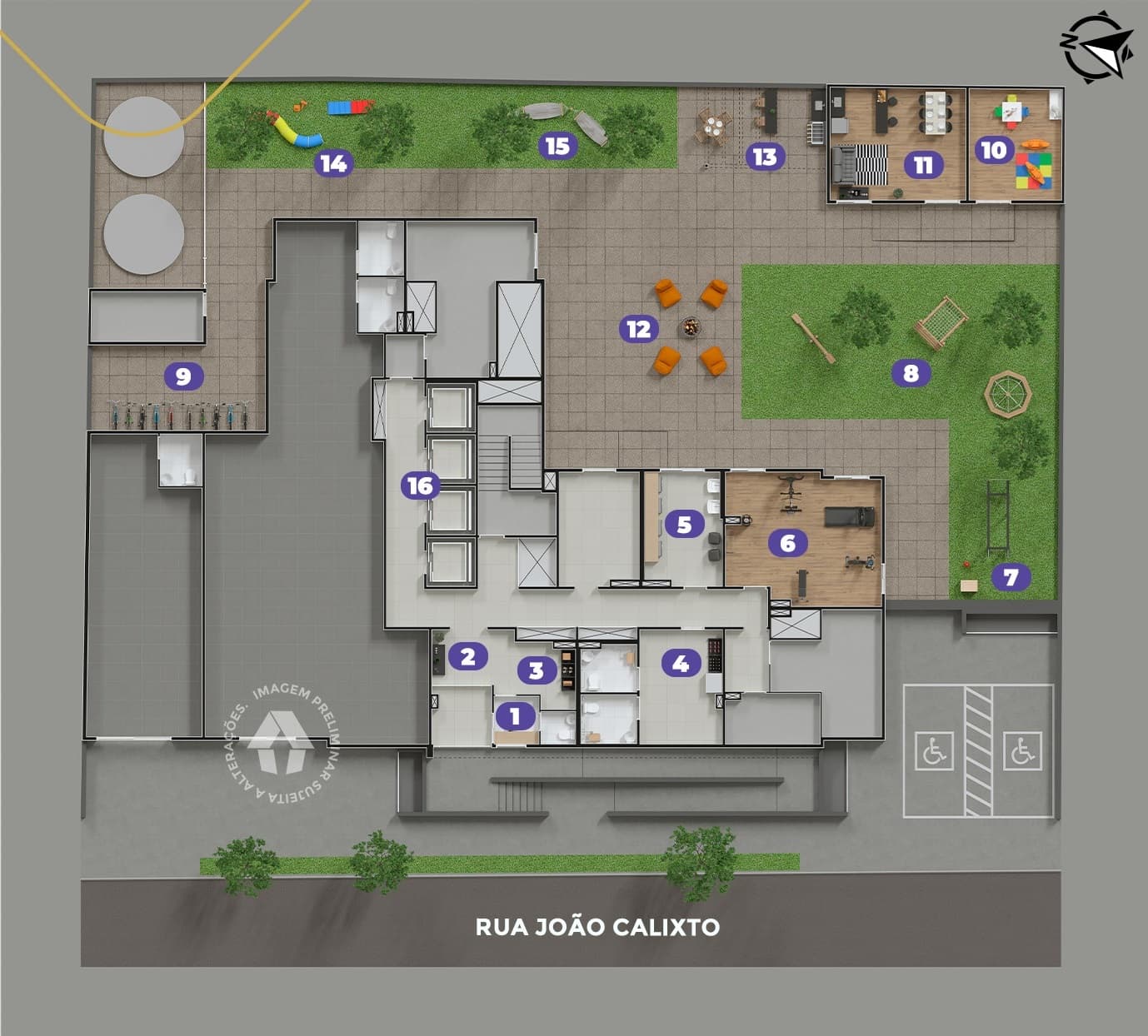 Planta 1 — Metrocasa Vila das Belezas II - NR