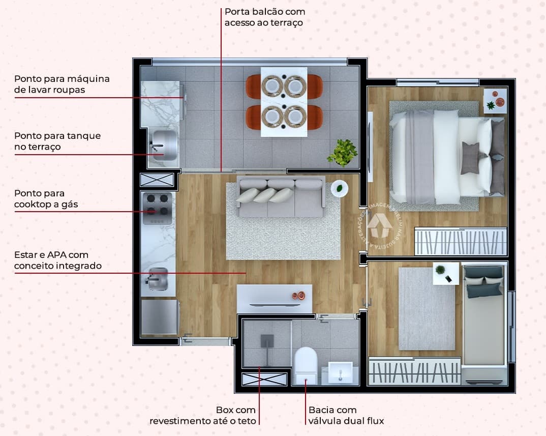 Planta 4 — Metrocasa Avenida Itaquera - Residencial