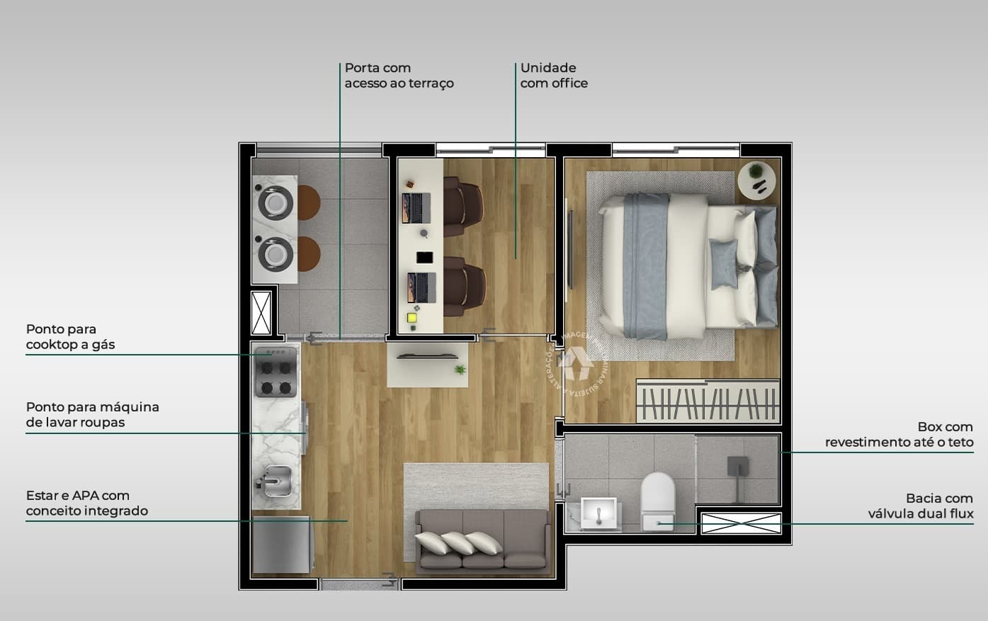 Planta 5 — Metrocasa Real Parque - Residencial