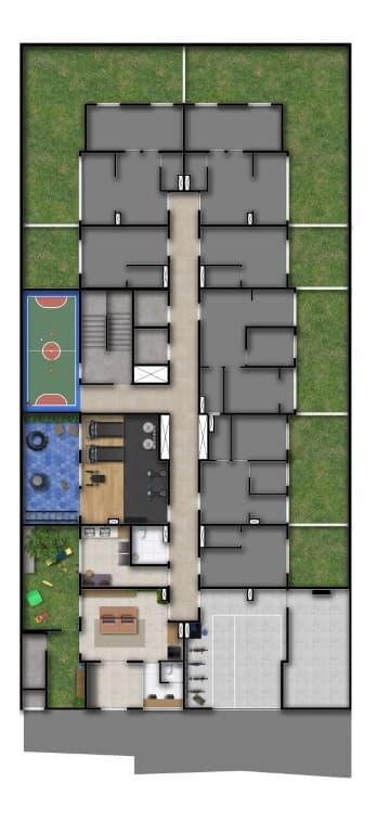 Planta 1 — Park Tatuapé - NR