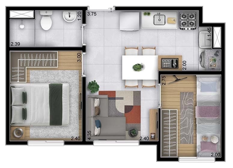 Planta 2 — Sphera Panamby Club