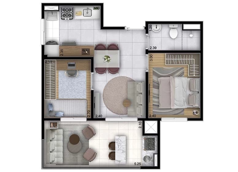 Planta 4 — Sphera Panamby Club