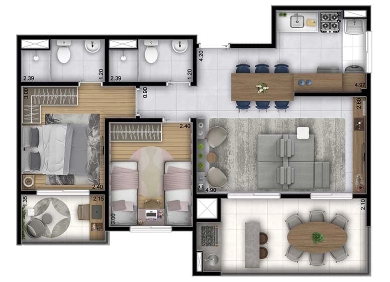Planta 6 — Sphera Panamby Club