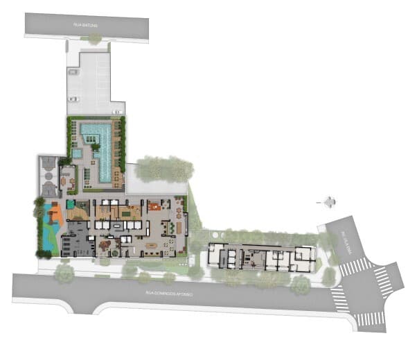 Planta 1 — Club Station Parque Vila Ema - Residencial
