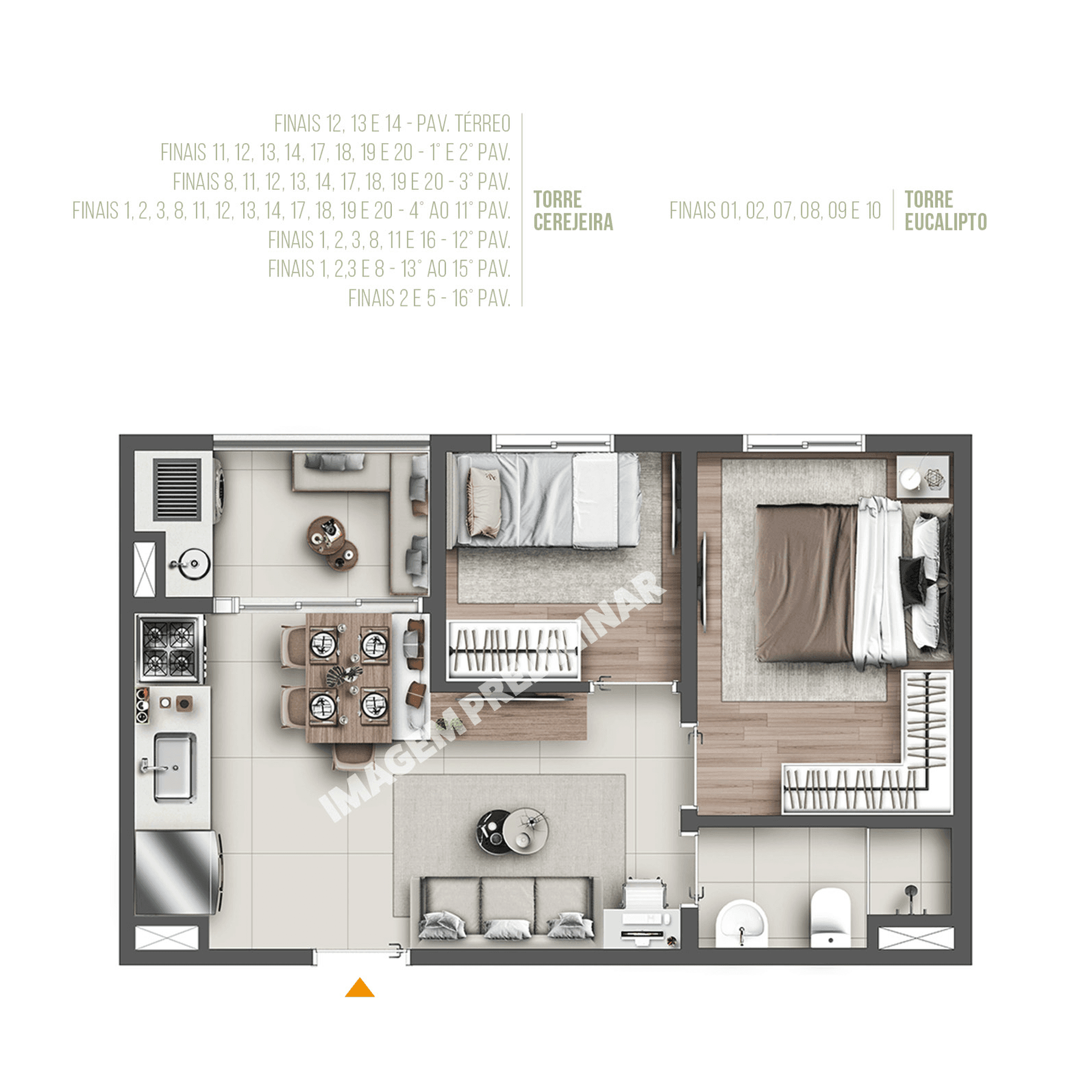 Planta 1 — Graal Parque Home Resort