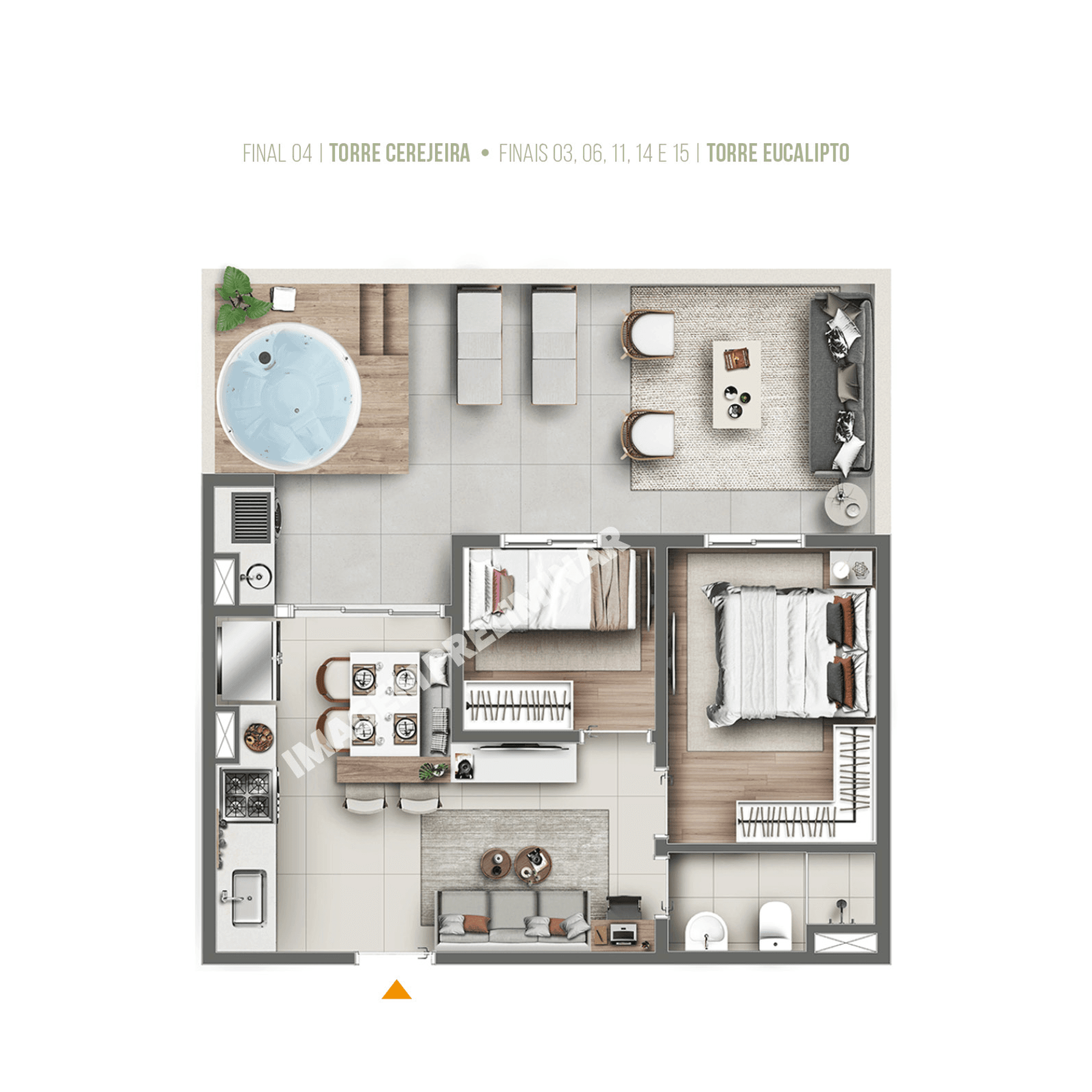 Planta 6 — Graal Parque Home Resort