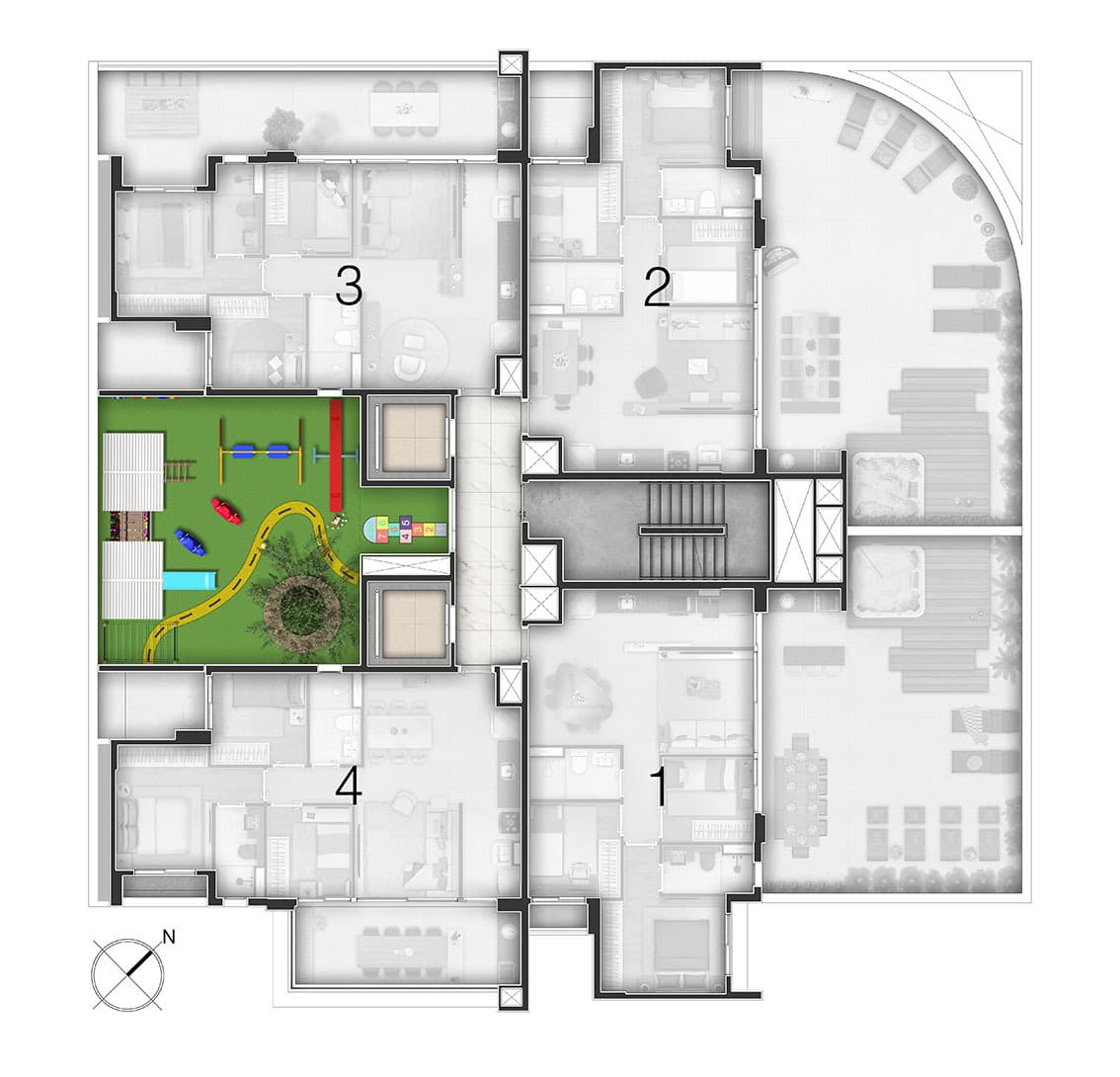 Planta 1 — Triunfo Campo Belo