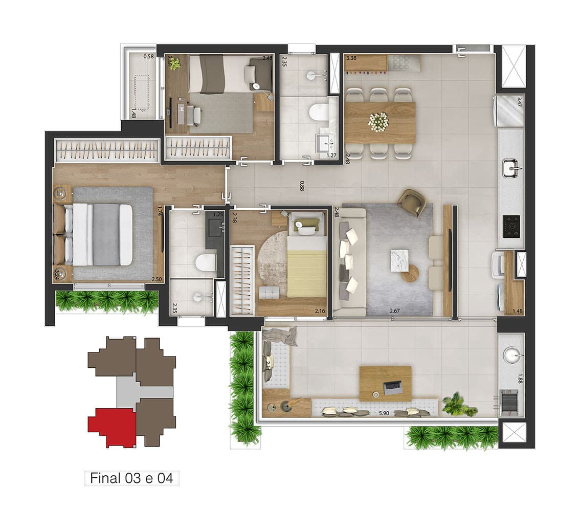 Planta 5 — Triunfo Campo Belo