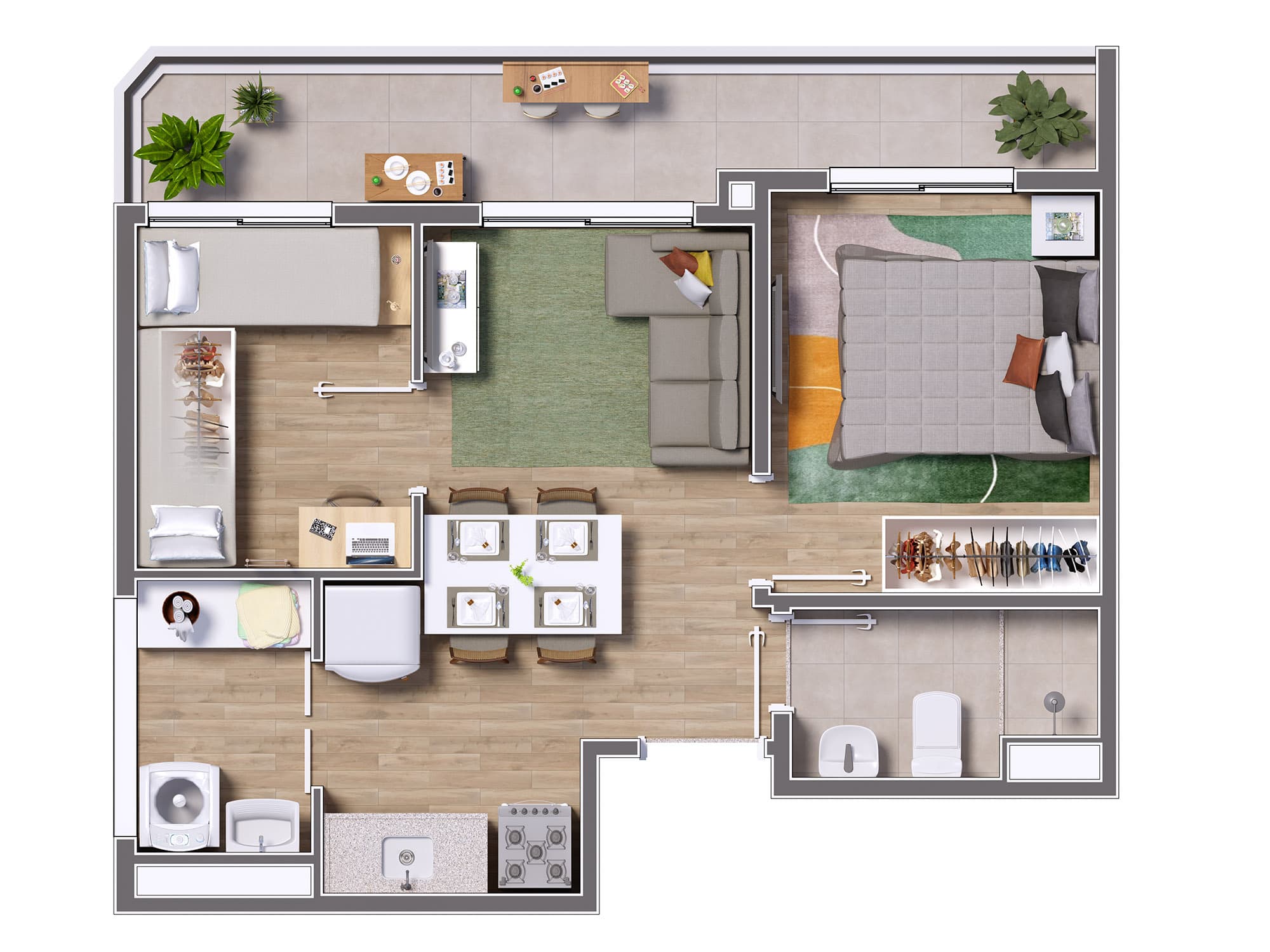 Planta 5 — Seletto Santa Catarina