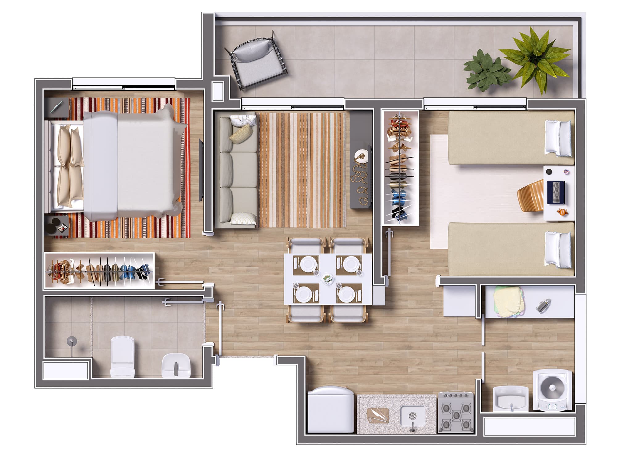 Planta 6 — Seletto Santa Catarina