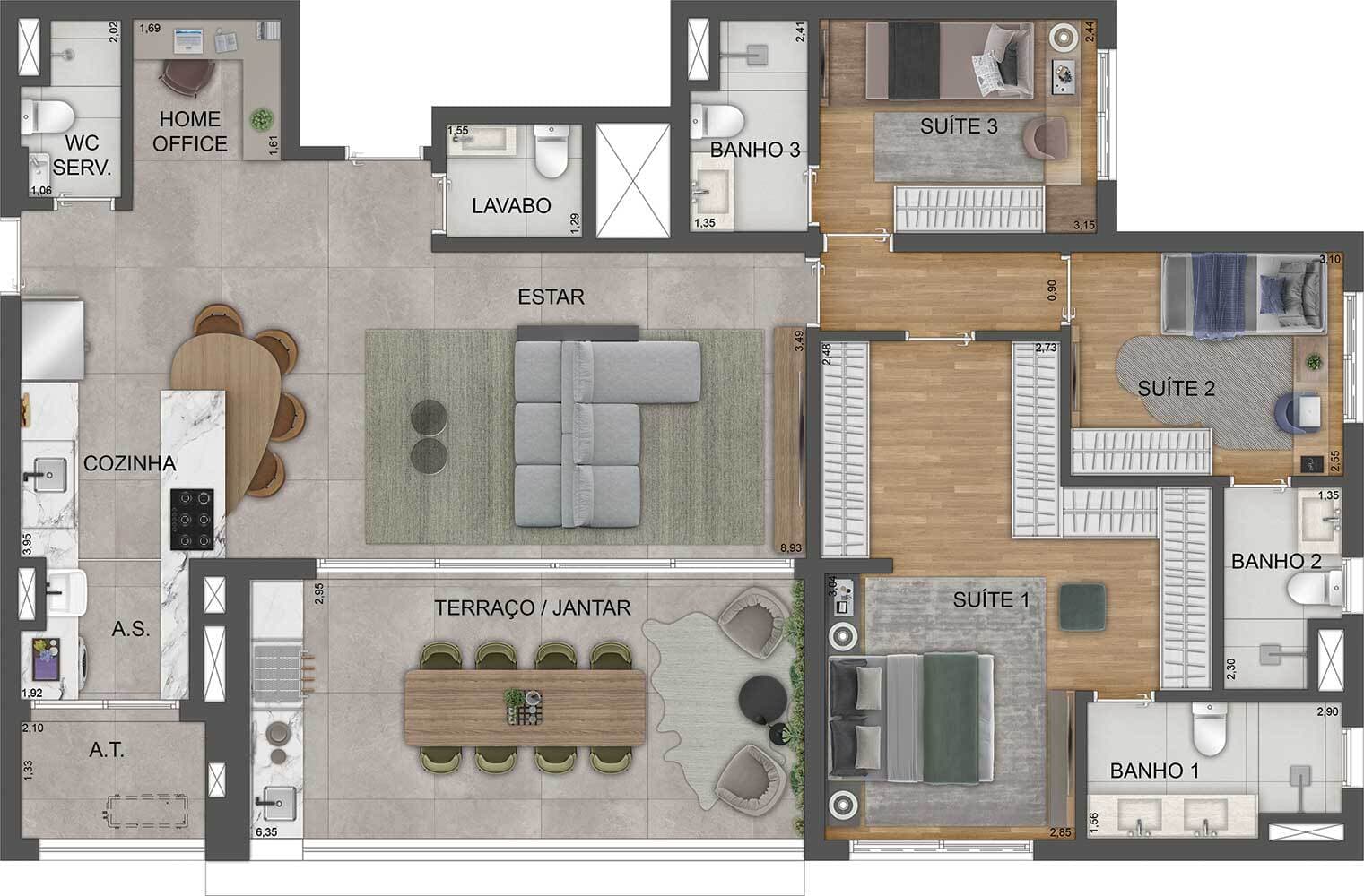 Planta 6 — Mooca Città Milano