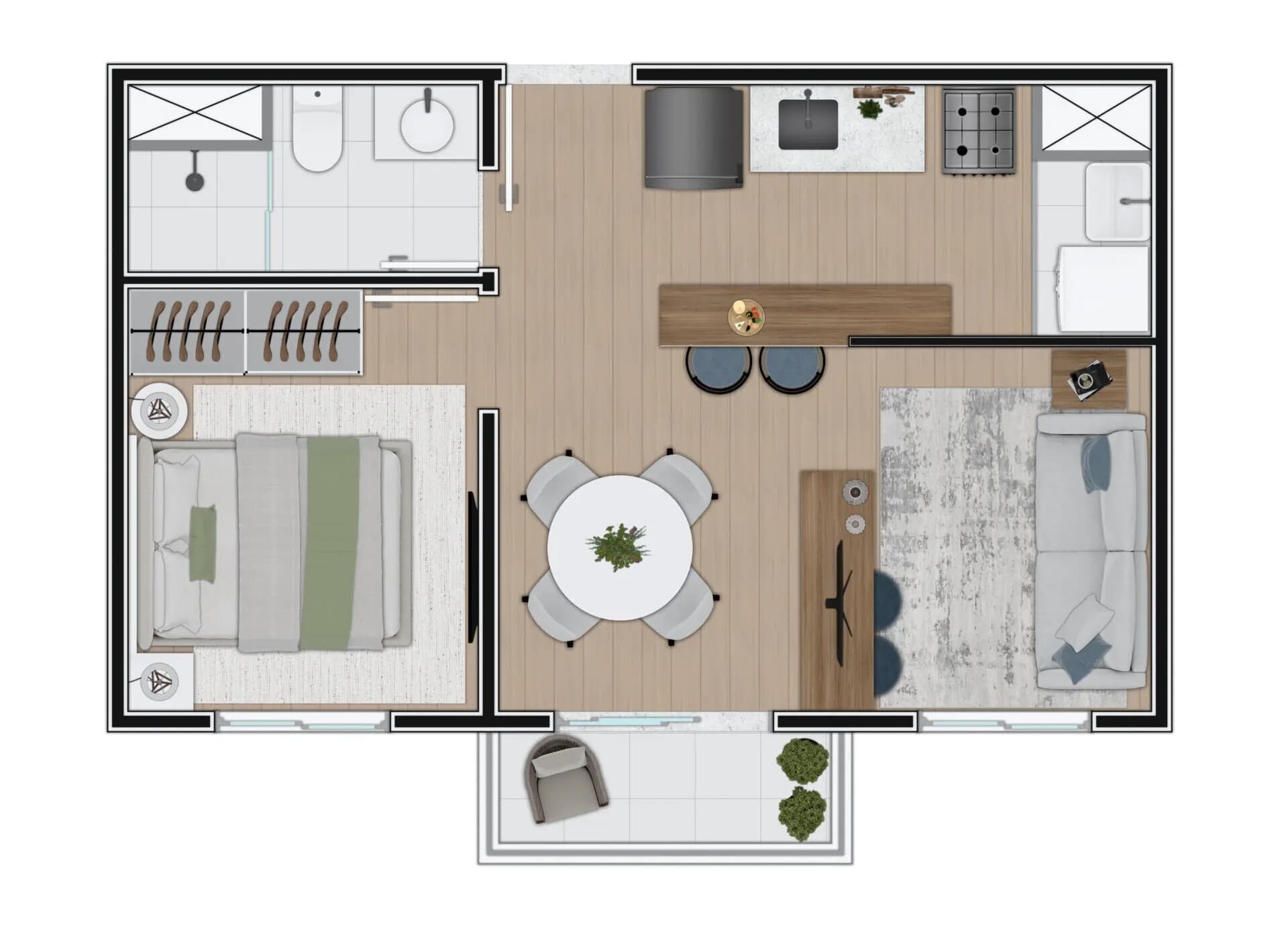 Planta 4 — Twist Alto da Mooca