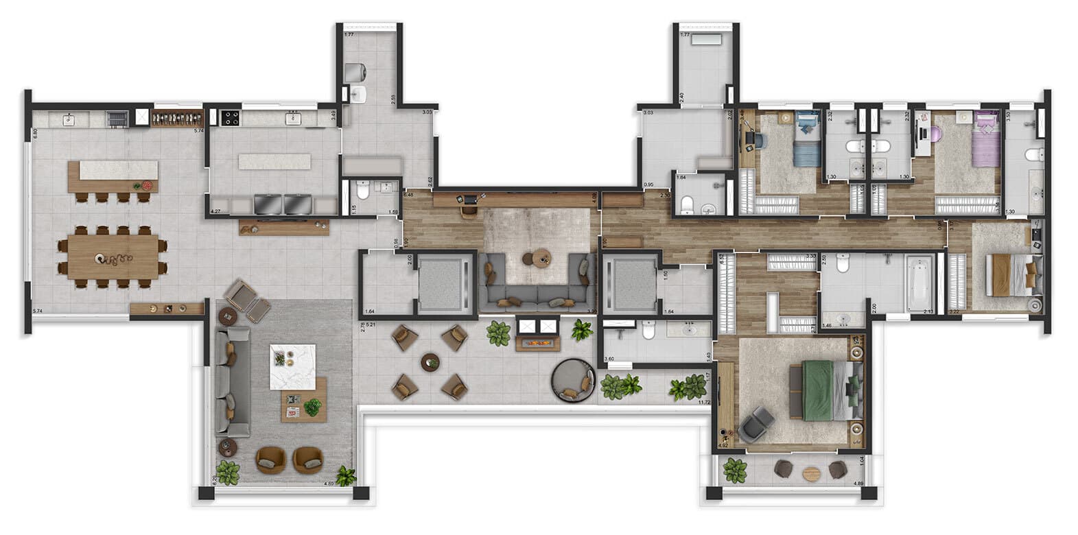 Planta 4 — Vittrino Francisca Julia