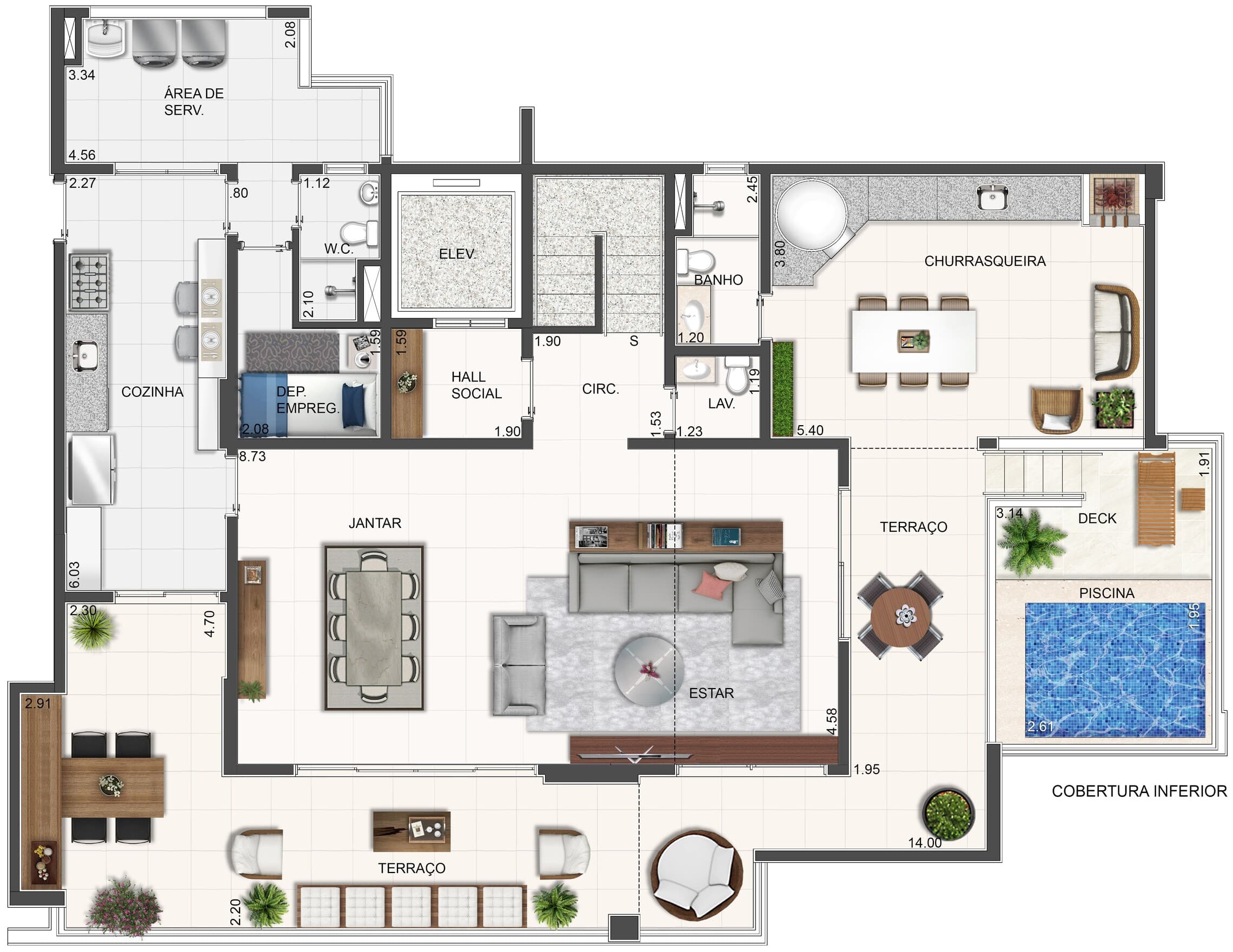 Planta 2 — Unique Santana