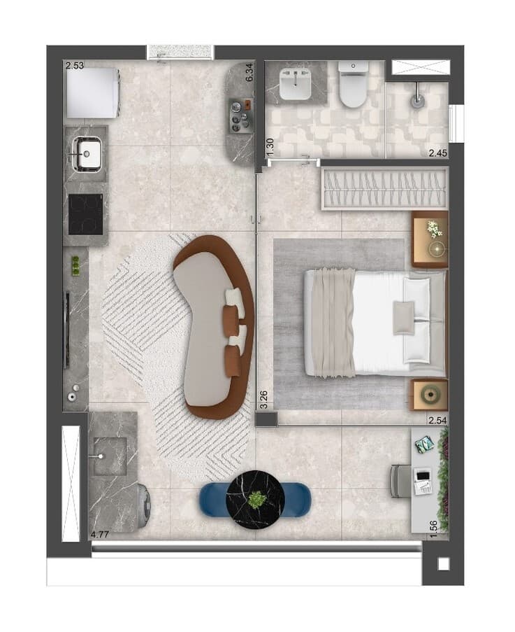 Planta 5 — The Collection Vila Clementino - NR