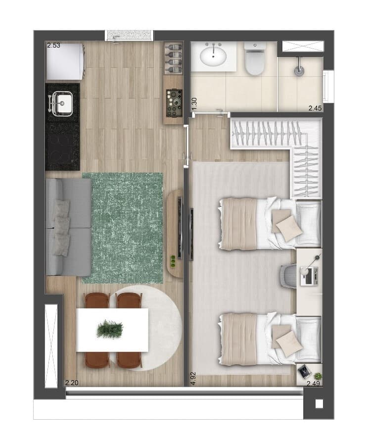 Planta 6 — The Collection Vila Clementino - NR