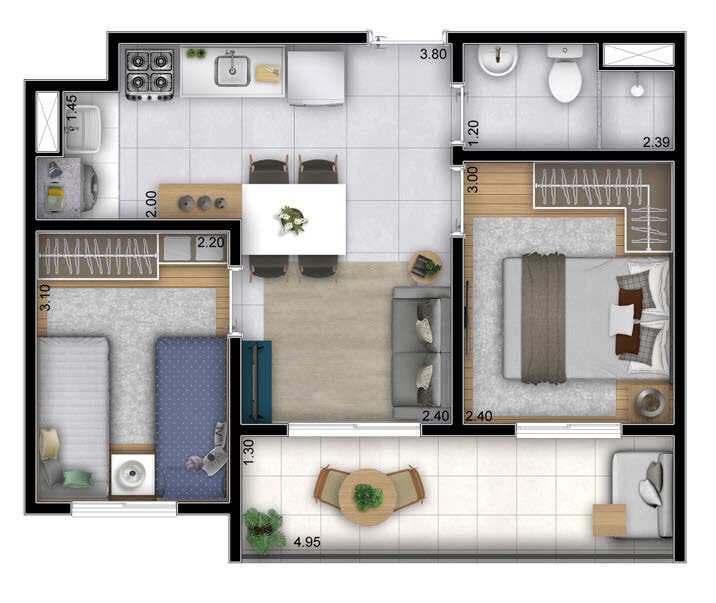 Planta 3 — Sphera Panamby Urban